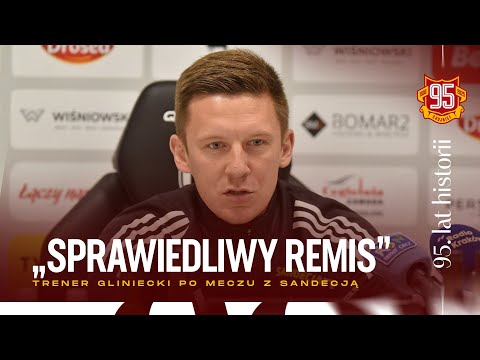 You are currently viewing Trener Mateusz Gliniecki po meczu z Sandecją Nowy Sącz (1:1 | 31.08.2025)