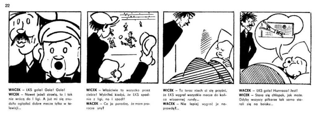 You are currently viewing ŁKS na kartach komiksu