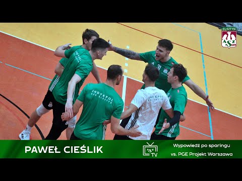 Read more about the article Paweł Cieślik: Mamy czas, aby rozwiązać problemy (po sparingu vs. PGE Projekt Warszawa)