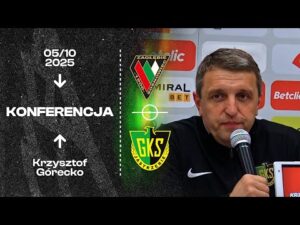 Read more about the article [GKS TV] Krzysztof Górecko na konferencji prasowej po meczu Zagłębie Sosnowiec – GKS Jastrzębie