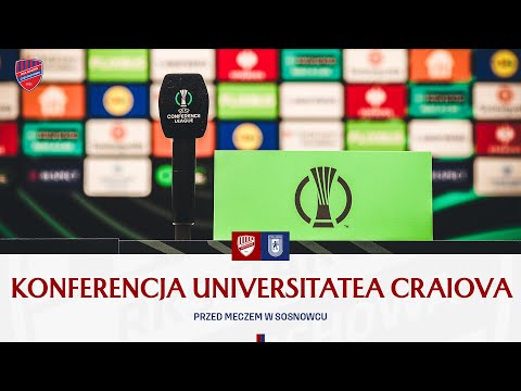 Read more about the article Konferencja prasowa Universitatei Craiova przed meczem z Rakowem Częstochowa
