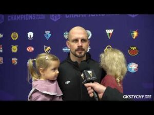 Read more about the article ” Ogromny szacunek należy się kibicom” – Mateusz Bryk po meczu GKS Tychy – Lukko Rauma 4:5