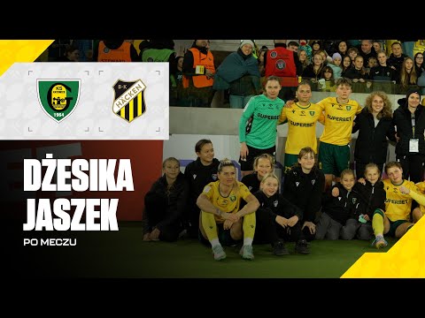 You are currently viewing Dżesika Jaszek po meczu GKS Katowice – BK Häcken 1:3 (16.10.2025)