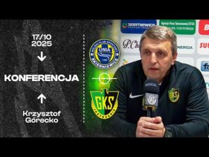 Read more about the article [GKS TV] Krzysztof Górecko na konferencji prasowej po meczu Unia Skierniewice – GKS Jastrzębie