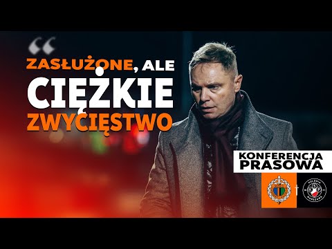Read more about the article Konferencja prasowa po meczu Chrobry Głogów – Polonia Warszawa