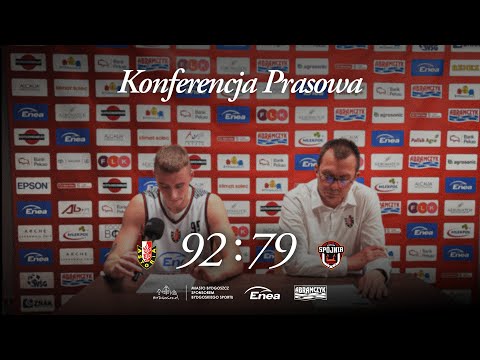 Read more about the article KONFERENCJA | Enea Abramczyk Astoria Bydgoszcz 92:79 PGE Spójnia Stargard