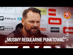 Read more about the article Trener Marek Brzozowski po meczu z Olimpią Grudziądz (19.10.2025)