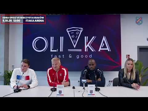You are currently viewing Konferencja prasowa przed meczem Odra Opole – Wieczysta Kraków