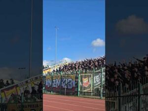 Read more about the article Doping kibiców Chojniczanki na meczu w Grudziądzu