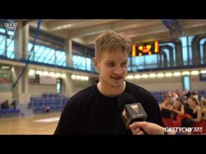 Read more about the article ” Każdy dołożył swoją cegiełkę” – Mateusz Szczypiński po meczu GKS Tychy – Sokół Łańcut 106:104