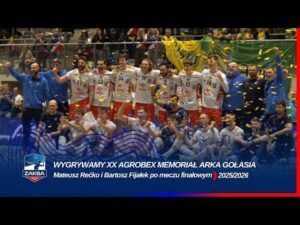 Read more about the article WYGRYWAMY XX AGROBEX MEMORIAŁ ARKA GOŁASIA | Mateusz Rećko i Bartosz Fijałek po meczu finałowym
