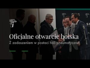 Read more about the article UROCZYSTE OTWARCIE BOISKA SZTUCZNEGO Z ZADASZENIEM W POSTACI HALI PNEUMATYCZNEJ