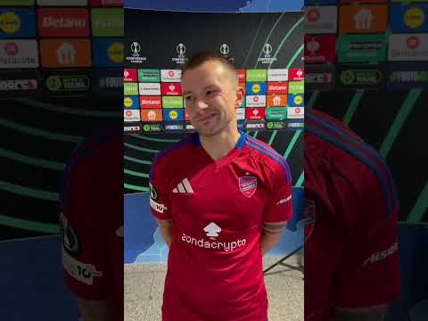 You are currently viewing 🗣 Fran Tudor podsumował mecz z Sigmą 💬 | #UECL