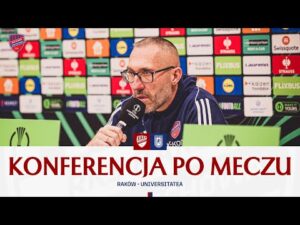 Read more about the article Konferencja prasowa po meczu Raków Częstochowa – Univerisitatea Craiova