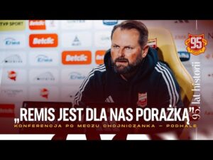 Read more about the article Chojniczanka – Podhale Nowy Targ 0:0 (konferencja | 25.10.2025)