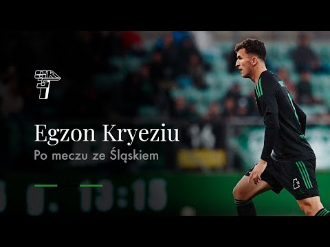 Read more about the article EGZON KRYEZIU PO MECZU #ŚLĄGKŁ