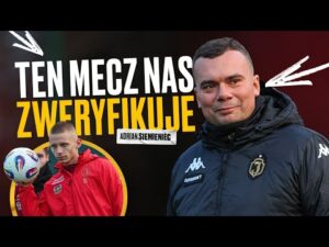 Read more about the article A. SIEMIENIEC: TEN MECZ NAS ZWERYFIKUJE. WYPOWIEDZI PRZED MECZEM GÓRNIK – JAGIELLONIA