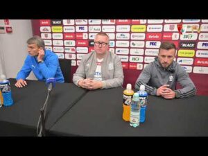 Read more about the article Konferencja prasowa po meczu Pogoń – ŁKS