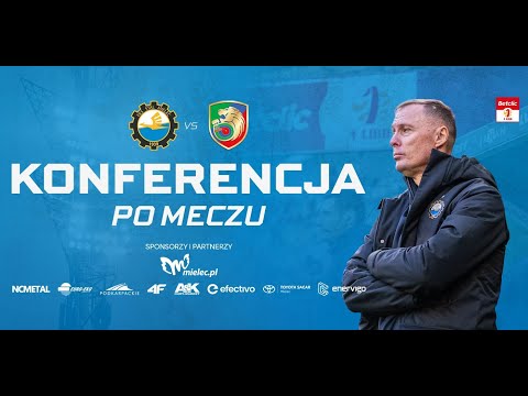 You are currently viewing KONFERENCJA | Po meczu z Miedzią Legnica