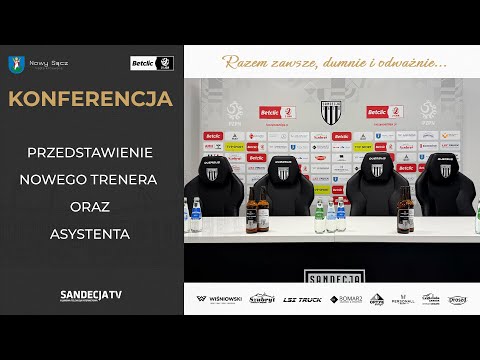 Read more about the article Konferencja prasowa – Przedstawienie nowego trenera Sandecji oraz asystenta | 28.10.2025