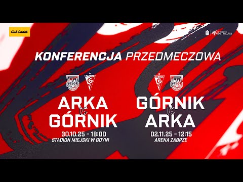 You are currently viewing Konferencja prasowa przed meczami Górnik – Arka (STS Puchar Polski i PKO BP Ekstraklasa)