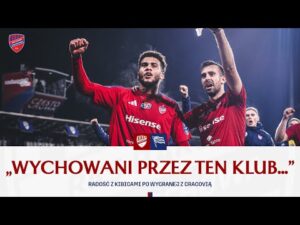 Read more about the article WSPÓLNA WYGRANA | Radość po zwycięstwie nad Cracovią