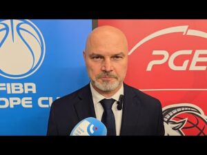 Read more about the article Trener Wojciech Kamiński po meczu z UCAM Murcia CB (29.10.2025)