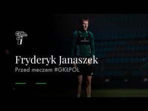 Read more about the article FRYDERYK JANASZEK PRZED MECZEM #GKŁPOL