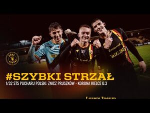 Read more about the article PEWNA WYGRANA! Znicz Pruszków – Korona Kielce 0:3 | #SzybkiStrzał