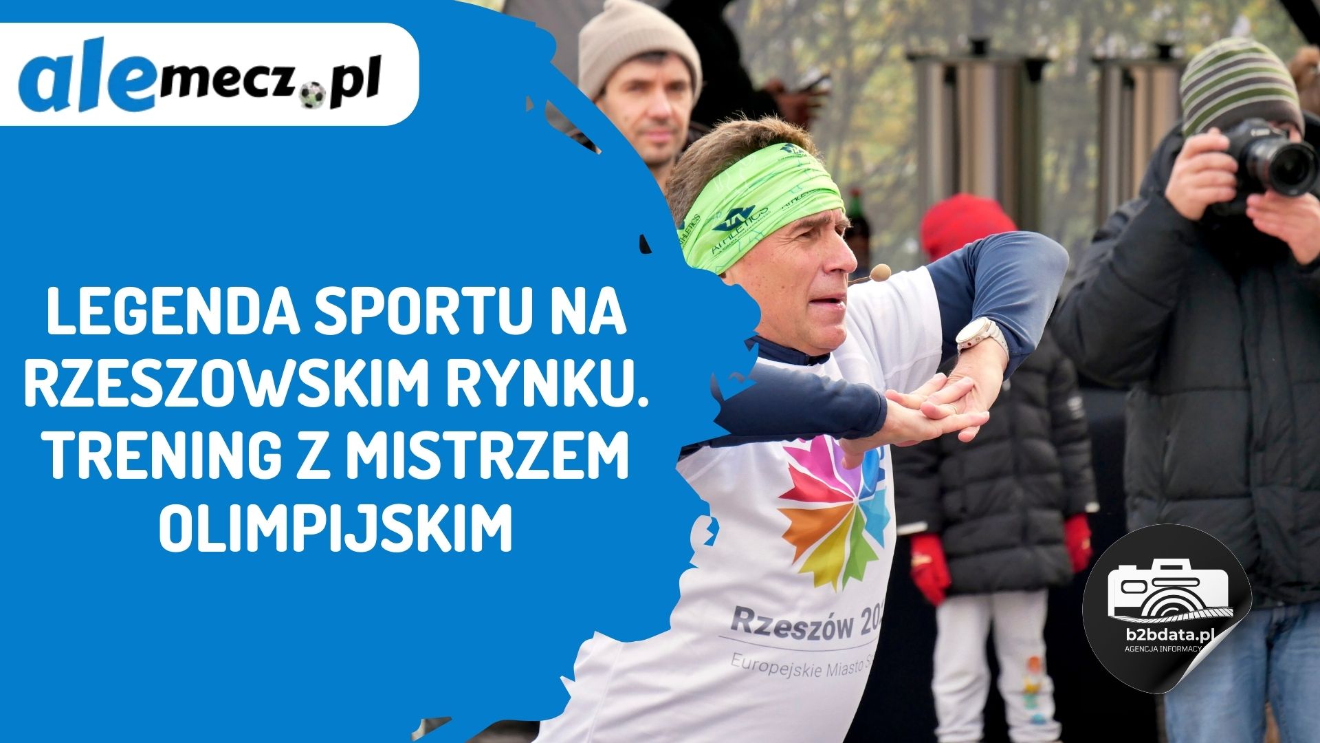 Read more about the article Legenda sportu na rzeszowskim Rynku. Trening z mistrzem olimpijskim