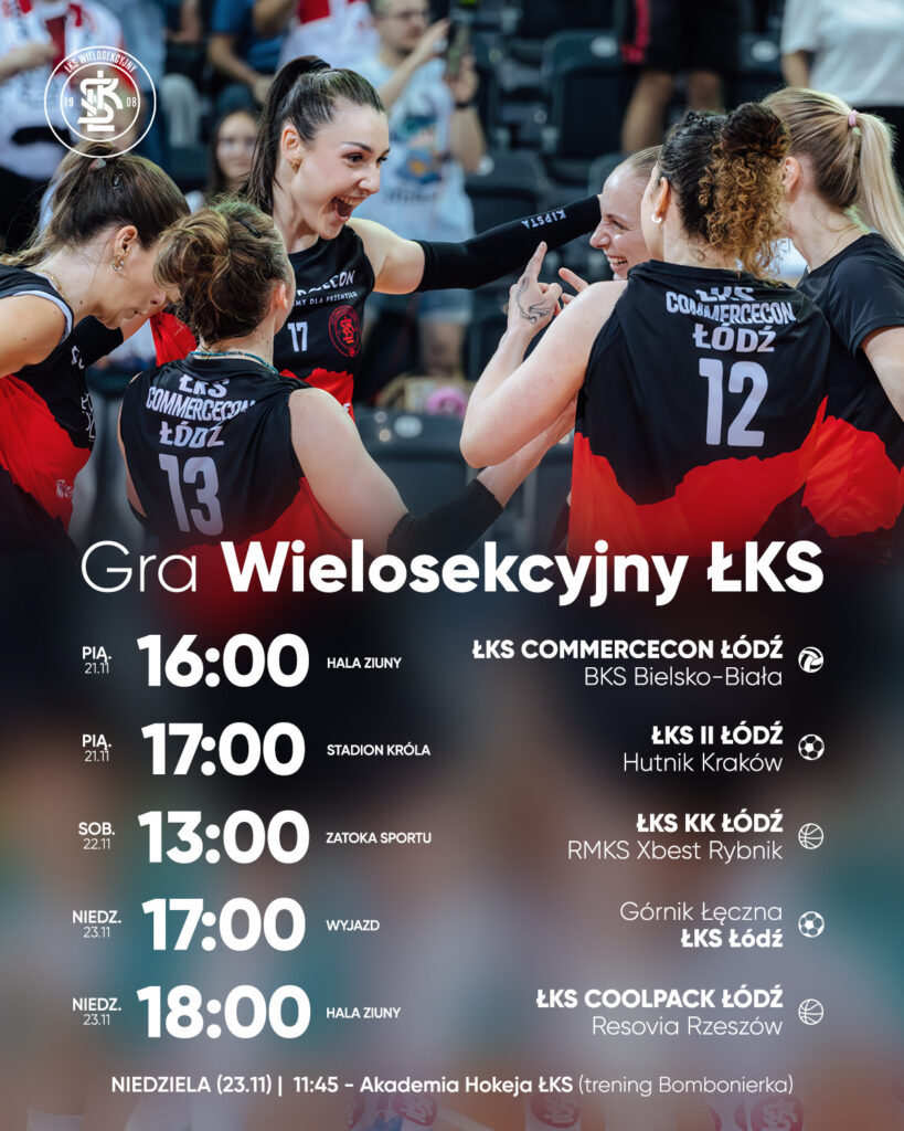 Read more about the article Gra Wielosekcyjny ŁKS | 21-23 X