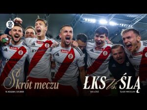 Read more about the article 14% | SKRÓT MECZU | ŁKS Łódź – Śląsk Wrocław 2:1