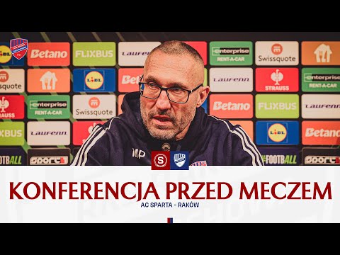 You are currently viewing Konferencja prasowa przed meczem Sparta Praga – Raków Częstochowa