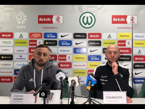 You are currently viewing Trener Maciej Tokarczyk i Trener Damian Nowak po meczu Warta Poznań vs KKS Kalisz (4:2)
