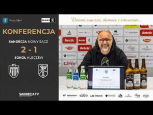 Read more about the article Sandecja Nowy Sącz – Sokół Kleczew 2:1 (0:1) | pomeczowa konferencja prasowa | 07.11.2025