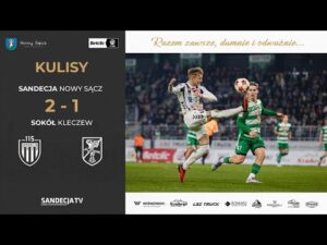 Read more about the article Sandecja Nowy Sącz – Sokół Kleczew 2:1 (0:1) | kulisy meczu | 07.11.2025
