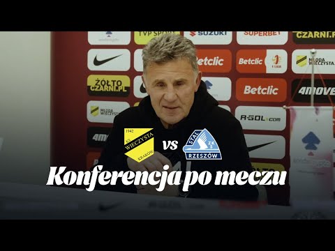Read more about the article KONFERENCJA | Wieczysta Kraków – Stal Rzeszów (16. kolejka Betclic 1 Ligi, 9.11.2025)
