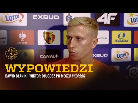 Read more about the article Dawid Błanik i Wiktor Długosz po meczu Korona Kielce – Raków Częstochowa 1:4 (09.11.2025 r.)