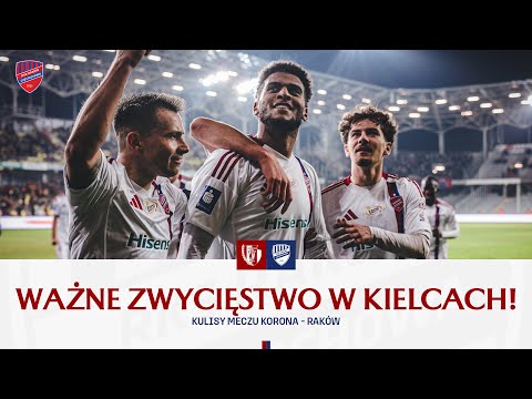 You are currently viewing TRZECIA LIGOWA WYGRANA Z RZĘDU! | Kulisy meczu Korona – Raków 1:4