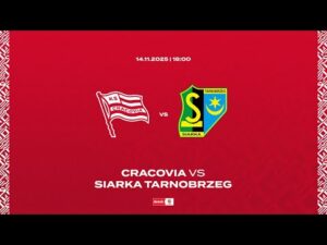 Read more about the article [TRANSMISJA] Cracovia II – Siarka Tarnobrzeg  (14.11.2025)