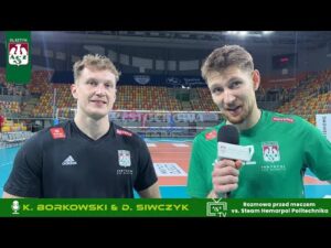 Read more about the article Rozmowa przed meczem w Częstochowie – K.Borkowski & D.Siwczyk