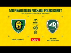 Read more about the article 1/16 Finału Orlen Pucharu Polski kobiet: GKS Katowice – Rekord Bielsko-Biała [NA ŻYWO]