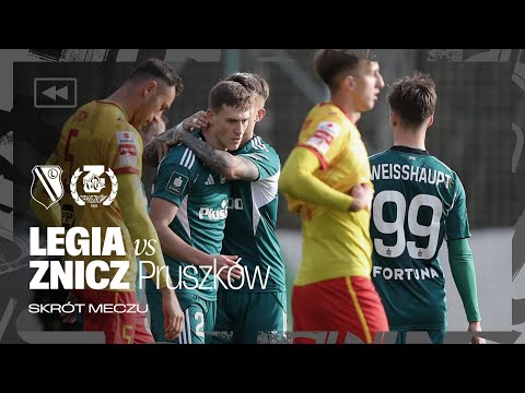 Read more about the article SKRÓT MECZU LEGIA WARSZAWA – ZNICZ PRUSZKÓW (4:0)
