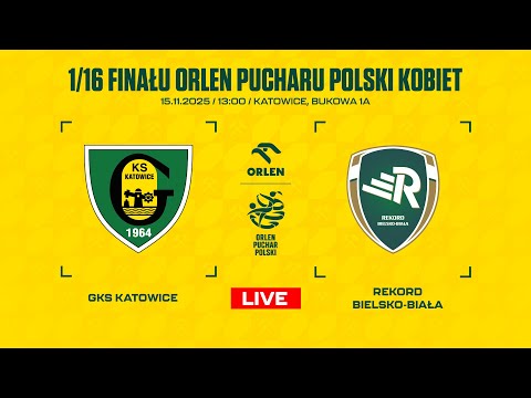 Read more about the article 1/16 finału Orlen Pucharu Polski kobiet: GKS Katowice – Rekord Bielsko-Biała 2:0 (15.11.2025)