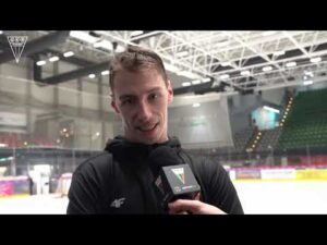 Read more about the article ” To był nasz najlepszy mecz w sezonie” – Mateusz Gościński po meczu  GKS Tychy – GKS Katowice 7:1
