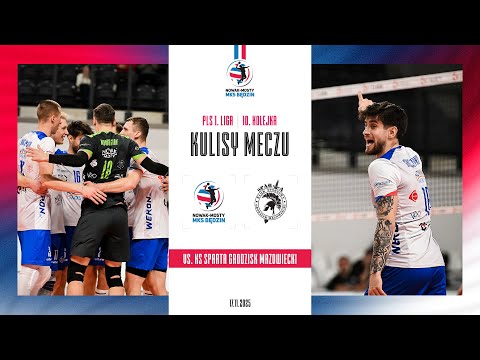 Read more about the article Kulisy meczu Nowak-Mosty MKS Będzin – KS Sparta Grodzisk Mazowiecki | 10. kolejka PLS 1. Liga 25/26