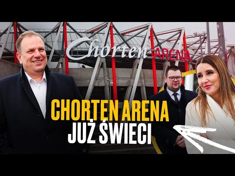 Read more about the article Chorten Arena już świeci. Nowe znaki na stadionie
