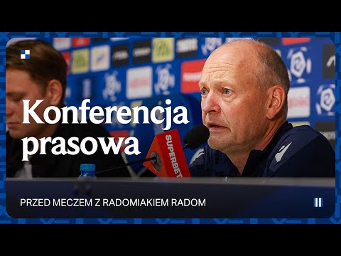 Read more about the article KONFERENCJA PRASOWA | Trener Niels Frederiksen przed meczem z Radomiakiem Radom