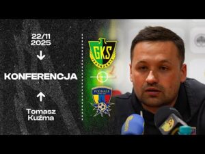 Read more about the article [GKS TV] Tomasz Kuźma na konferencji prasowej po meczu GKS Jastrzębie – Podhale Nowy Targ