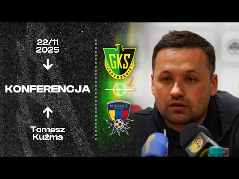 You are currently viewing [GKS TV] Tomasz Kuźma na konferencji prasowej po meczu GKS Jastrzębie – Podhale Nowy Targ